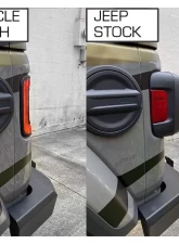 Oracle Lighting Flush Mount LED Tail Lights Jeep Wrangler JL 2018-2022                                     - 5884-504 - Image 14
