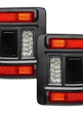 Oracle Lighting Flush Mount LED Tail Lights Jeep Wrangler JL 2018-2022                                     - 5884-504 - Image 3