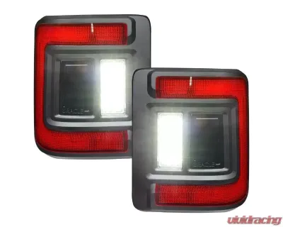 Oracle Lighting Flush Mount LED Tail Lights Jeep Wrangler JL 2018-2022 - 5884-504