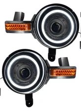 Oracle Lighting Oculus Bi LED Projector Headlights White Ford Bronco 2021-2023                                     - 5886-001 - Image 2
