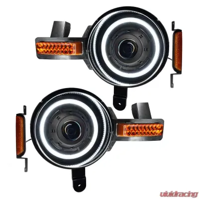 Oracle Lighting Oculus Bi LED Projector Headlights White Ford Bronco 2021-2023 - 5886-001