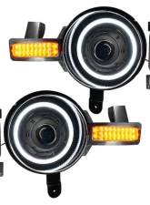 Oracle Lighting Oculus Bi LED Projector Headlights White Ford Bronco 2021-2023                                     - 5886-001 - Image 14