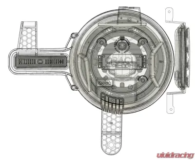 Oracle Lighting Oculus Bi LED Projector Headlights White Ford Bronco 2021-2023 - 5886-001