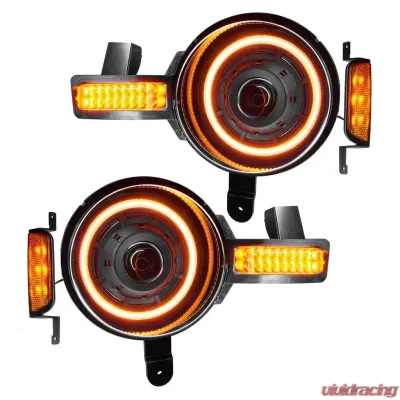 Oracle Lighting Oculus Bi LED Projector Headlights Amber Ford Bronco 2021-2023 - 5886-005