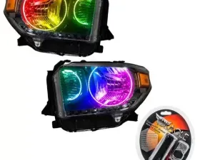 Oracle Lighting RF Controller Dual Halo Kit Pre-Assembled LED Halo Headlights Toyota Tundra 2014-2017