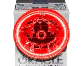 Oracle Lighting 5.75 Red Sealed Beam Powered Display