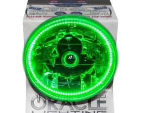 Oracle Lighting 5.75 Green Sealed Beam Powered Display