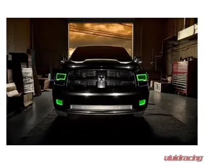 Oracle Lighting PreAssembled ColorShift Switchback Halo Headlights No Controller Dodge|Ram 2009-2018 - 8906-334