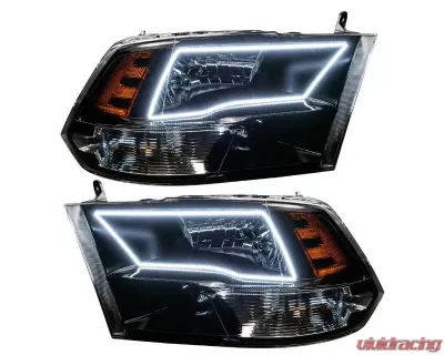 Oracle Lighting PreAssembled ColorShift Switchback Halo Headlights No Controller Dodge|Ram 2009-2018 - 8906-334