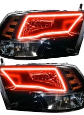 Oracle Lighting PreAssembled ColorShift Switchback Halo Headlights No Controller Dodge|Ram 2009-2018                                     - 8906-334 - Image 5
