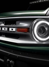 Oracle Lighting Oculus Bi LED Projector Headlights White Ford Bronco 2021-2023                                     - 5886-001 - Image 11