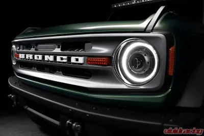 Oracle Lighting Oculus Bi LED Projector Headlights White Ford Bronco 2021-2023 - 5886-001