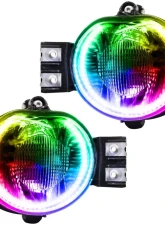 Oracle Lighting Dodge Ram 2006-2008 ORACLE LED Fog Halo Kit                                     - 1123-333 - Image 4