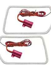 Oracle Lighting Dodge Ram Sport 2009-2013 ORACLE LED Fog Halo Kit                                     - 1184-001 - Image 5