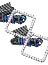 Oracle Lighting Ford Ranger 2006-2007 ORACLE LED Fog Halo Kit                                     - 1232-333 - Image 4