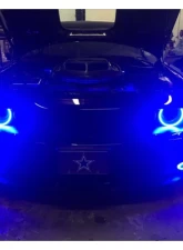 Oracle Lighting ColorSHIFT LED Surface Mount Projector Fog Halo Kit w/o Controller Color Dodge Challenger 2015-2023                                     - 1236-333 - Image 3