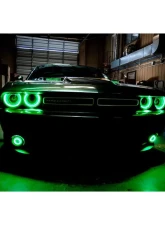 Oracle Lighting ColorSHIFT LED Surface Mount Projector Fog Halo Kit w/o Controller Color Dodge Challenger 2015-2023                                     - 1236-333 - Image 5