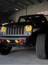 Oracle Lighting Jeep Wrangler JK 2007-2018 ORACLE LED Waterproof Fog Light Kit                                     - 1243-333 - Image 18