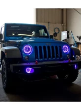Oracle Lighting Jeep Wrangler JK 2007-2018 ORACLE LED Waterproof Fog Light Kit                                     - 1243-333 - Image 19
