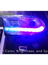 Oracle Lighting Dynamic ColorSHIFT RGB Headlight DRL Upgrade Kit Dodge Durango 2016-2020                                     - 1280-332 - Image 9