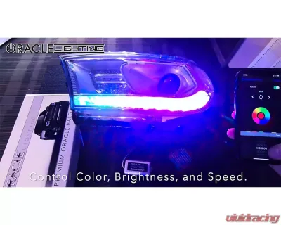 Oracle Lighting Dynamic ColorSHIFT RGB Headlight DRL Upgrade Kit Dodge Durango 2016-2020 - 1280-332