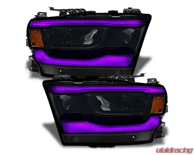 Oracle Lighting ColorSHIFT RGB+W Headlight DRL Upgrade Kit w/ Simple Controller Dodge Ram 1500 2019-2024 - 1281-504