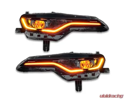 Oracle Lighting ColorSHIFT RGBW+A Headlight DRL Upgrade Kit w/ Simple Controller Chevrolet Camaro SS|RS 2019-2024 - 1419-504