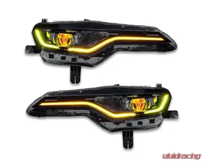 Oracle Lighting ColorSHIFT RGBW+A Headlight DRL Upgrade Kit w/ Simple Controller Chevrolet Camaro SS|RS 2019-2024 - 1419-504