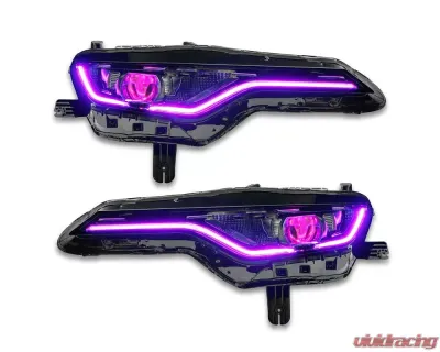 Oracle Lighting ColorSHIFT RGBW+A Headlight DRL Upgrade Kit w/ Simple Controller Chevrolet Camaro SS|RS 2019-2024 - 1419-504