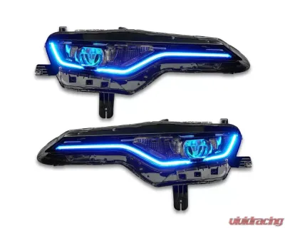 Oracle Lighting ColorSHIFT RGBW+A Headlight DRL Upgrade Kit w/ Simple Controller Chevrolet Camaro SS|RS 2019-2024 - 1419-504
