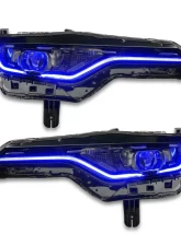 Oracle Lighting ColorSHIFT RGBW+A Headlight DRL Upgrade Kit w/ Simple Controller Chevrolet Camaro SS|RS 2019-2024                                     - 1419-504 - Image 8