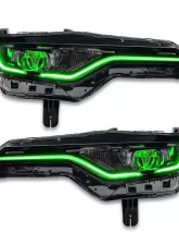 Oracle Lighting ColorSHIFT RGBW+A Headlight DRL Upgrade Kit w/ Simple Controller Chevrolet Camaro SS|RS 2019-2024                                     - 1419-504 - Image 10