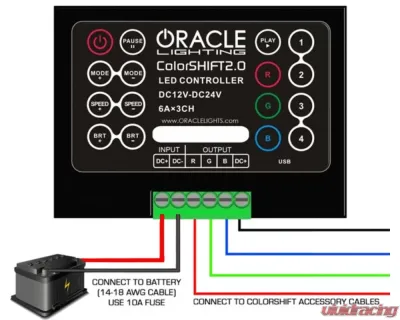 Oracle Lighting ColorSHIFT V2.0 LED Controller - 1706-504