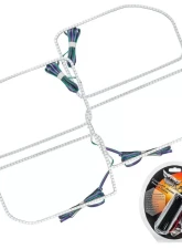 Oracle Lighting Ford F250/350 2011-2016 ORACLE ColorSHIFT Halo Kit (Square Ring Design)                                     - 2383-330 - Image 9