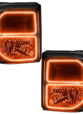 Oracle Lighting Ford F250/350 2011-2016 ORACLE ColorSHIFT Halo Kit (Square Ring Design)                                     - 2383-330 - Image 8