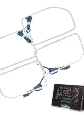 Oracle Lighting Ford F250/350 2011-2016 ORACLE ColorSHIFT Halo Kit (Square Ring Design)                                     - 2383-333 - Image 9