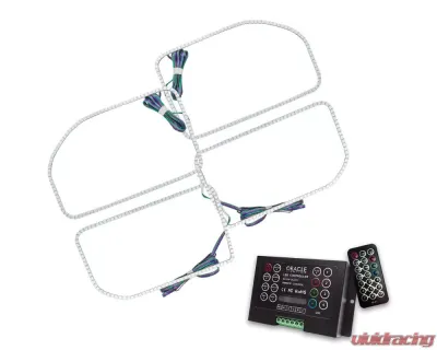 Oracle Lighting Ford F250/350 2011-2016 ORACLE ColorSHIFT Halo Kit (Square Ring Design) - 2383-333