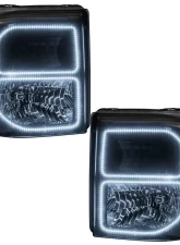 Oracle Lighting Ford F250/350 2011-2016 ORACLE ColorSHIFT Halo Kit (Square Ring Design)                                     - 2383-333 - Image 4
