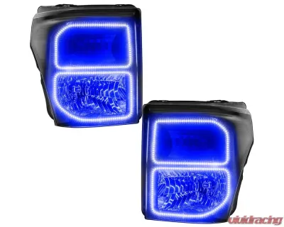 Oracle Lighting Ford F250/350 2011-2016 ORACLE ColorSHIFT Halo Kit (Square Ring Design) - 2383-333