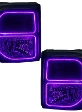Oracle Lighting Ford F250/350 2011-2016 ORACLE ColorSHIFT Halo Kit (Square Ring Design)                                     - 2383-333 - Image 9