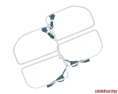 Oracle Lighting Ford F250/350 2011-2016 ORACLE ColorSHIFT Halo Kit (Square Ring Design) - 2383-334