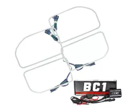 Oracle Lighting Ford F250/350 2011-2016 ORACLE LED Halo Kit (Square Ring Design) ColorSHIFT - BC1