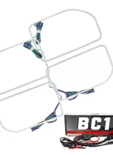 Oracle Lighting Ford F250/350 2011-2016 ORACLE LED Halo Kit (Square Ring Design) ColorSHIFT - BC1                                     - 2383-335 - Image 9