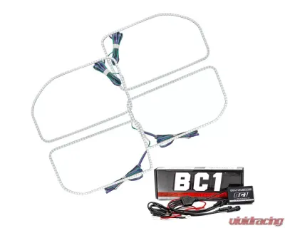 Oracle Lighting Ford F250/350 2011-2016 ORACLE LED Halo Kit (Square Ring Design) ColorSHIFT - BC1 - 2383-335