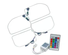 Oracle Lighting Ford F250/350 2011-2016 ORACLE ColorSHIFT Halo Kit (Square Ring Design)