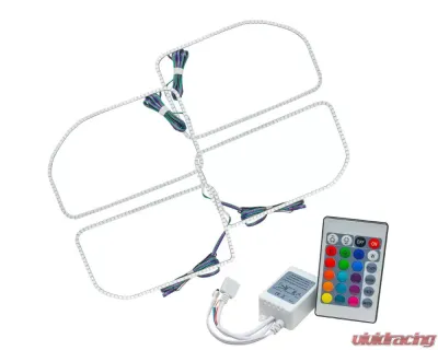 Oracle Lighting Ford F250/350 2011-2016 ORACLE ColorSHIFT Halo Kit (Square Ring Design) - 2383-504
