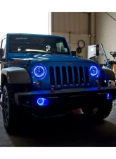 Oracle Lighting Jeep Wrangler JK 2007-2017 ORACLE LED Waterproof Halo Kit                                     - 3943-002 - Image 2