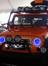 Oracle Lighting Jeep Wrangler JK 2007-2017 ORACLE LED Waterproof Halo Kit                                     - 3943-002 - Image 3