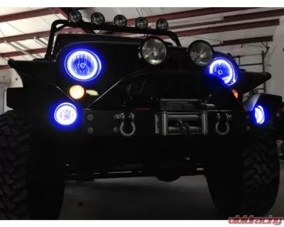 Oracle Lighting Jeep Wrangler JK 2007-2017 ORACLE LED Waterproof Halo Kit - 3943-002