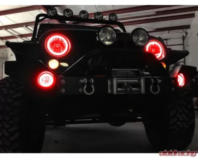 Oracle Lighting Jeep Wrangler JK 2007-2017 ORACLE LED Waterproof Halo Kit - 3943-003